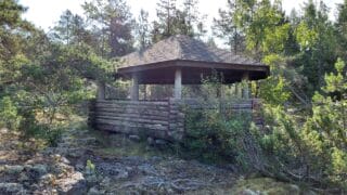 Långskärets grilltak.
