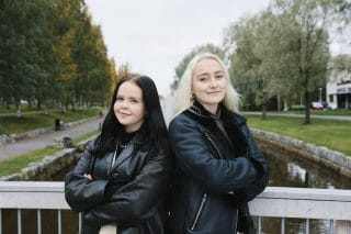 De unga flickor