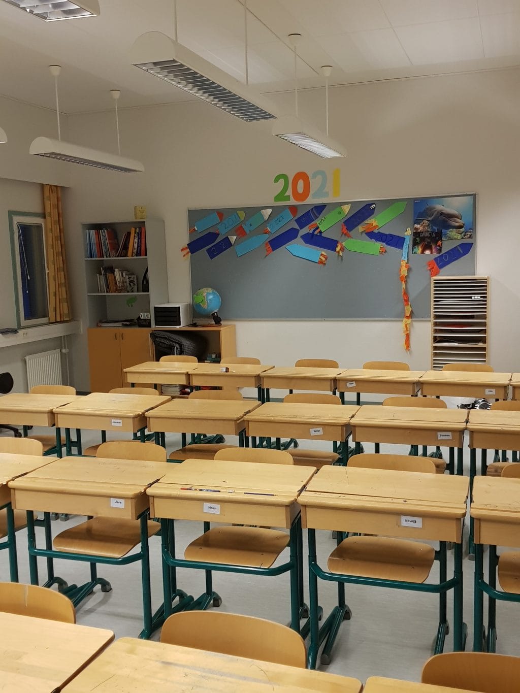Näkymä luokasta