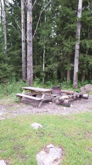 Storforsens lägerplats.