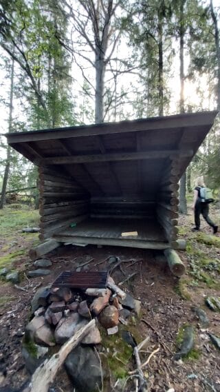 Långskärets vindskydd.