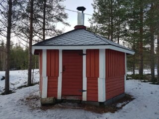 Houraatinmäkis kåta.