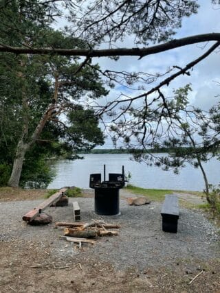 Bredvikens lägerplats.