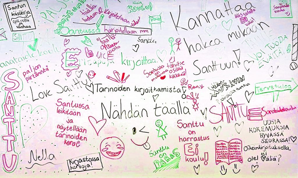 sanoja ja lauseita sikinsokin.