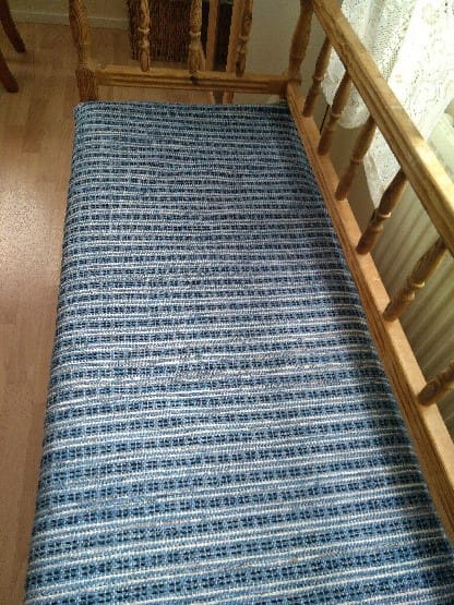 Sohvan päällinen.