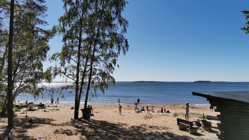 Valkohiedan uimaranta