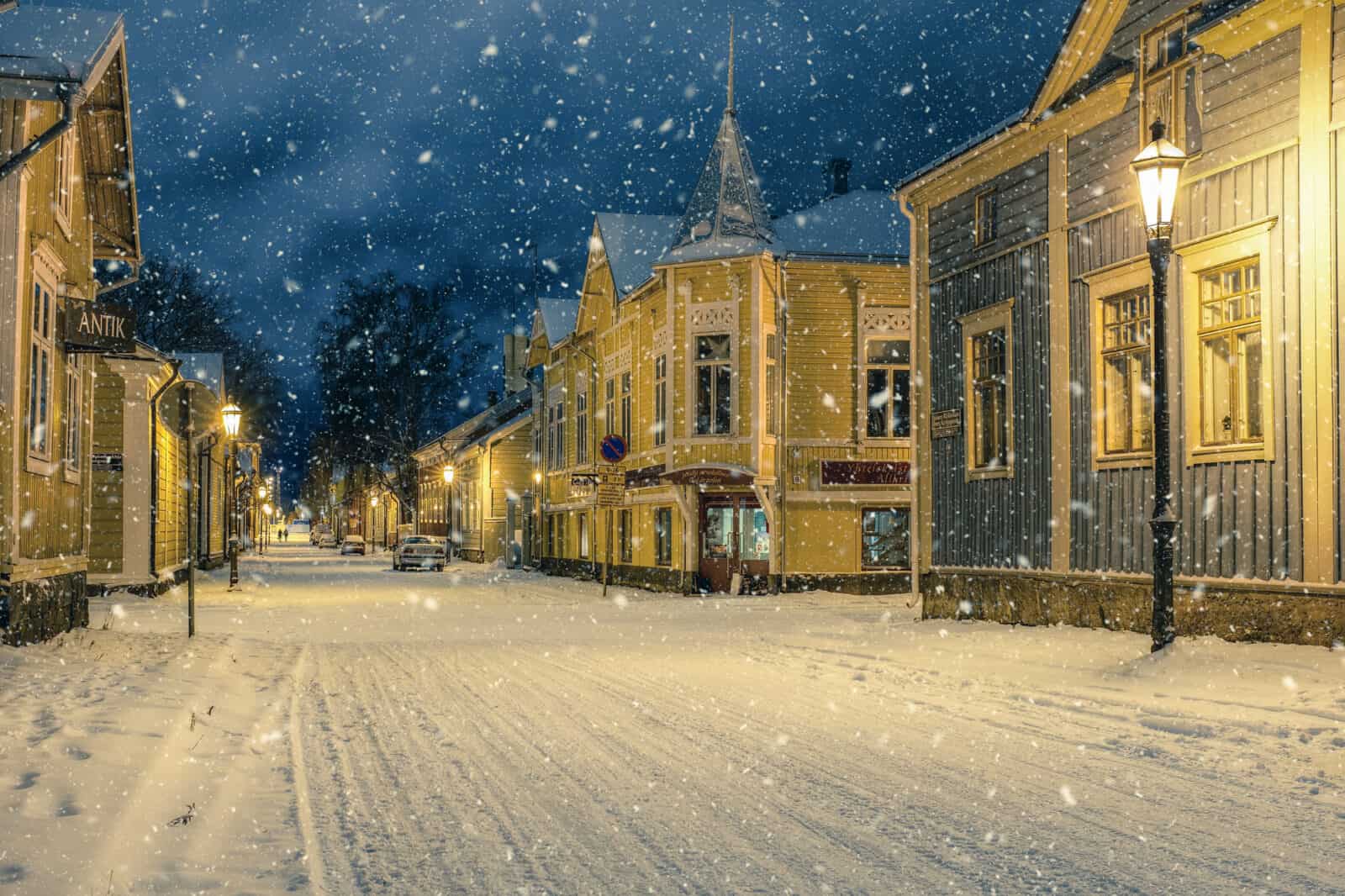 Neristan på vintern