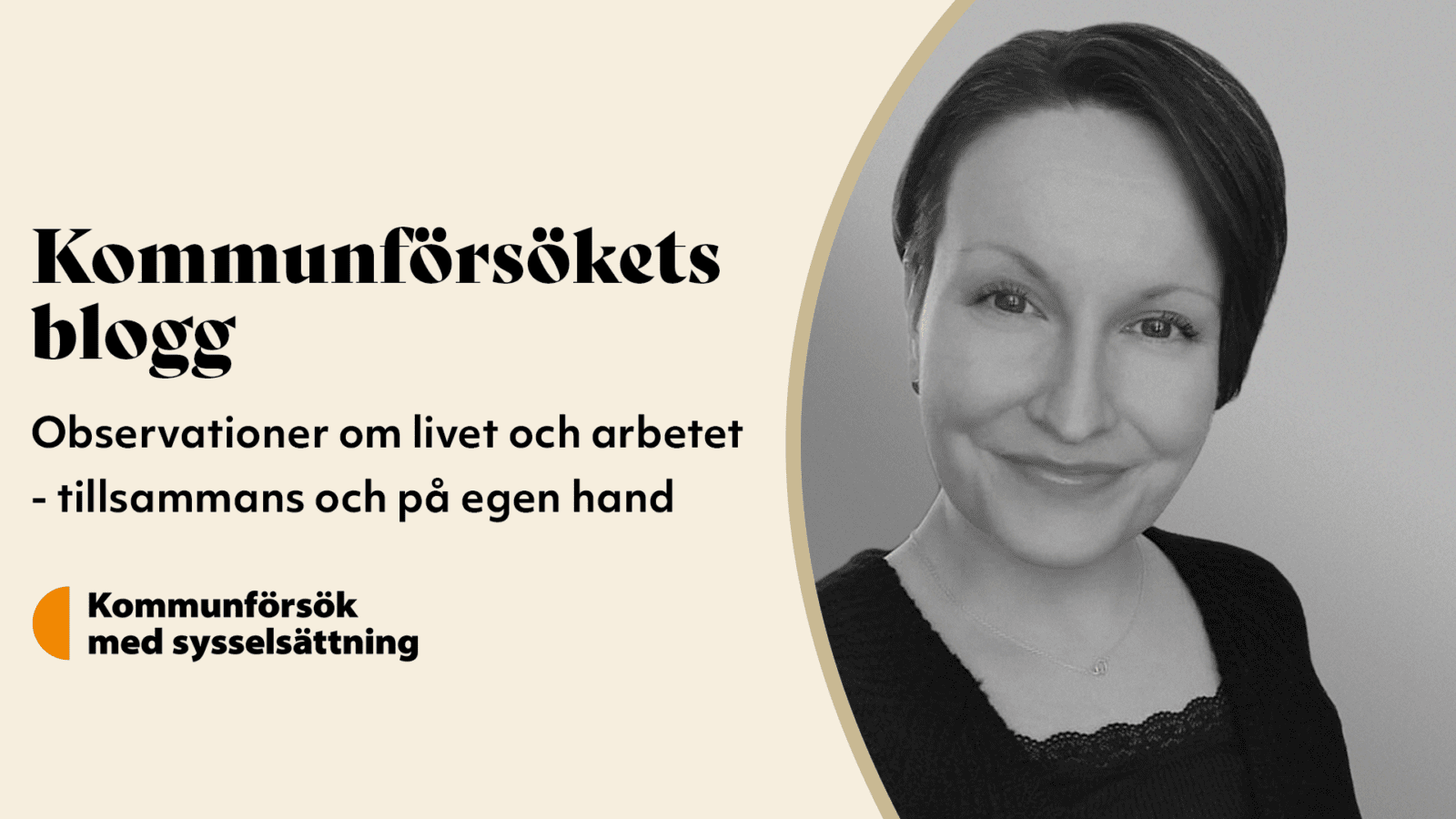 Kommunförsökets blogg. Observationer om livet och arbetet - tilasammans och på egen hand. Kommunförsök med sysselsättning.