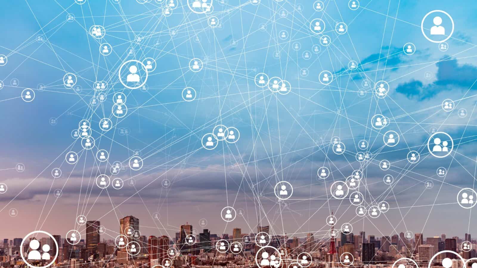 kaupunkikuva ja verkostomainen grafiikka