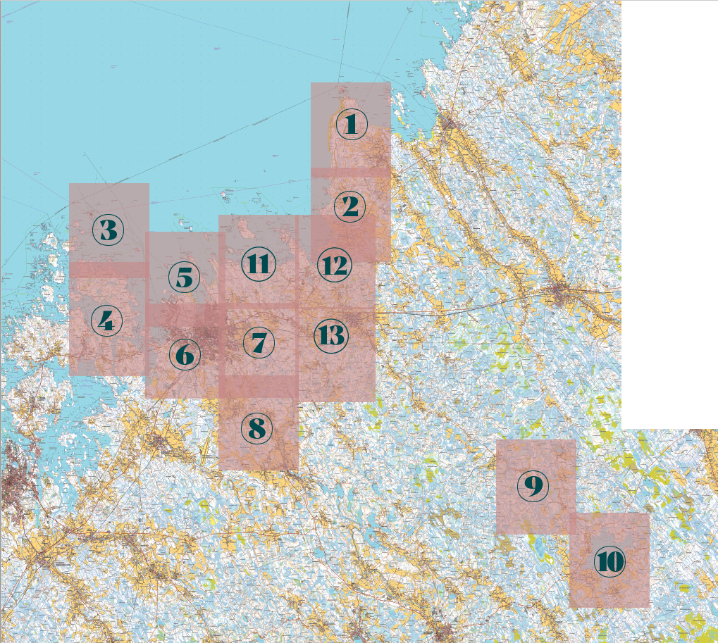 Map sheets