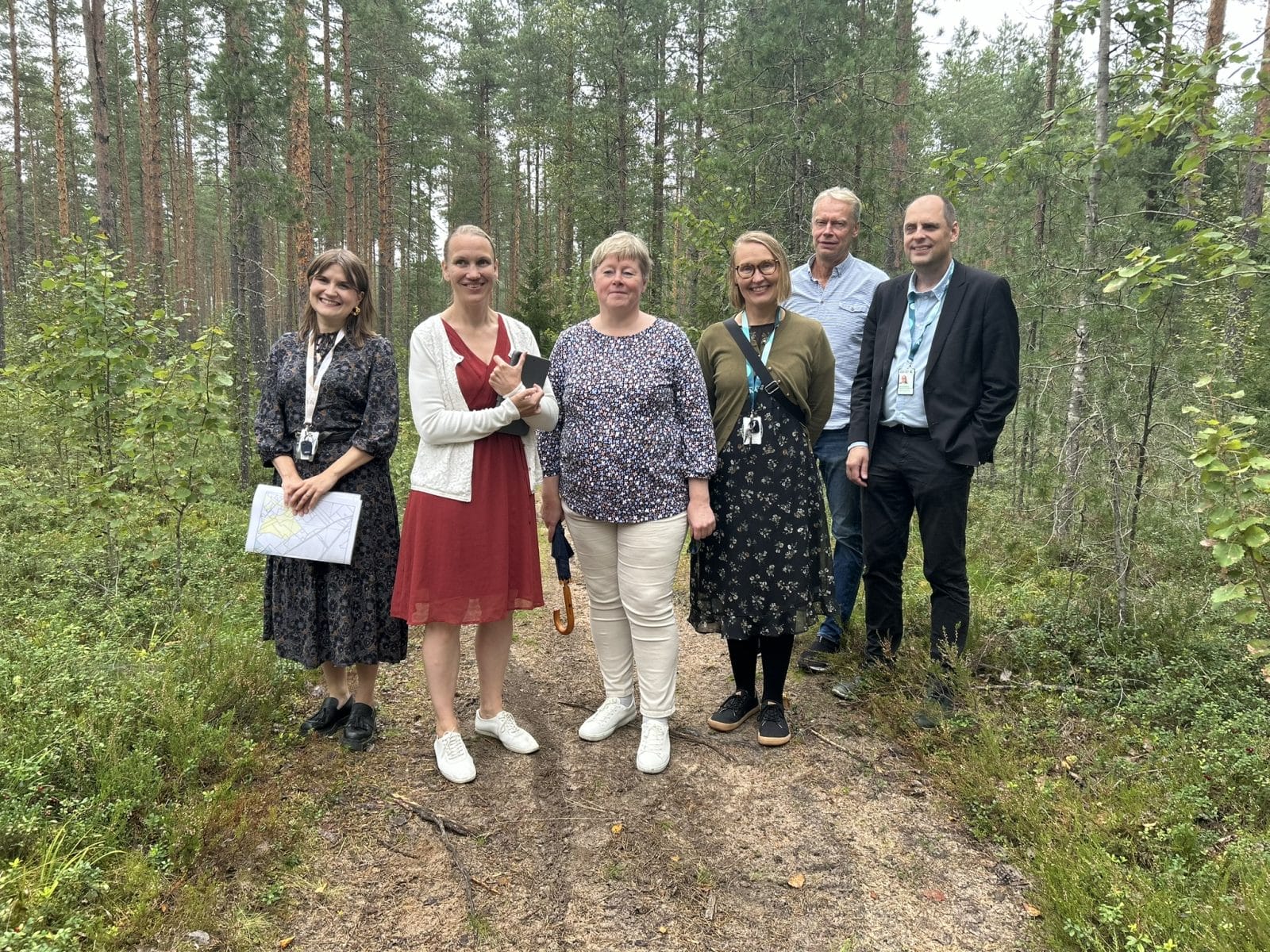 Kokkolan ja Kruunpyyn johtoa Kruunuportin alueella
