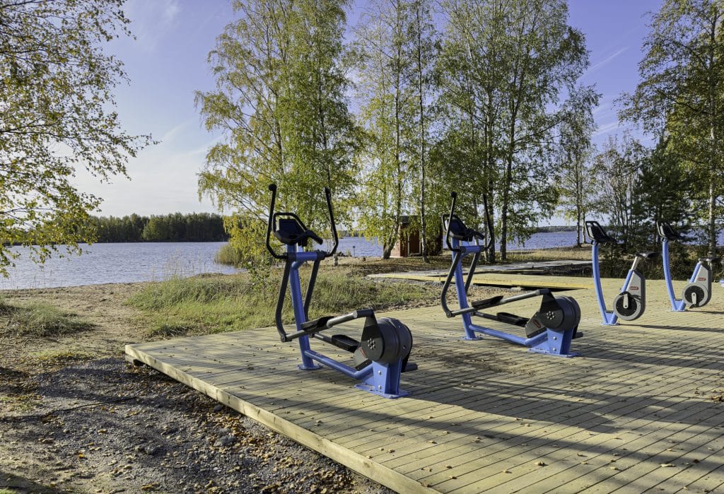 Potinrannan ulkokuntosali
