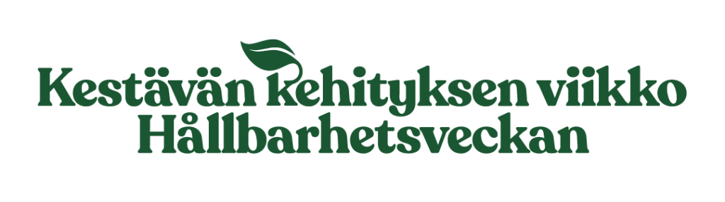 Kestävän kehityksen viikon logo