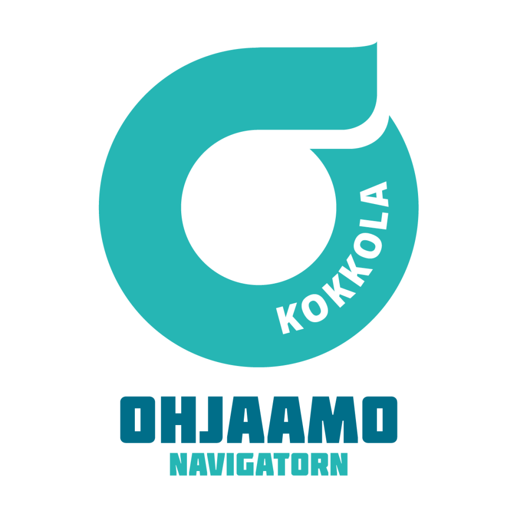 Ohjaamon sininen logo